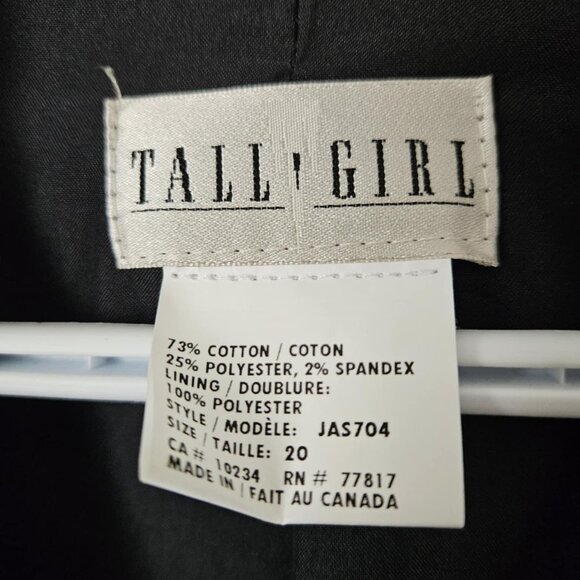 Womens Suit Jacket Black - Size 20 - Picture 4 of 4